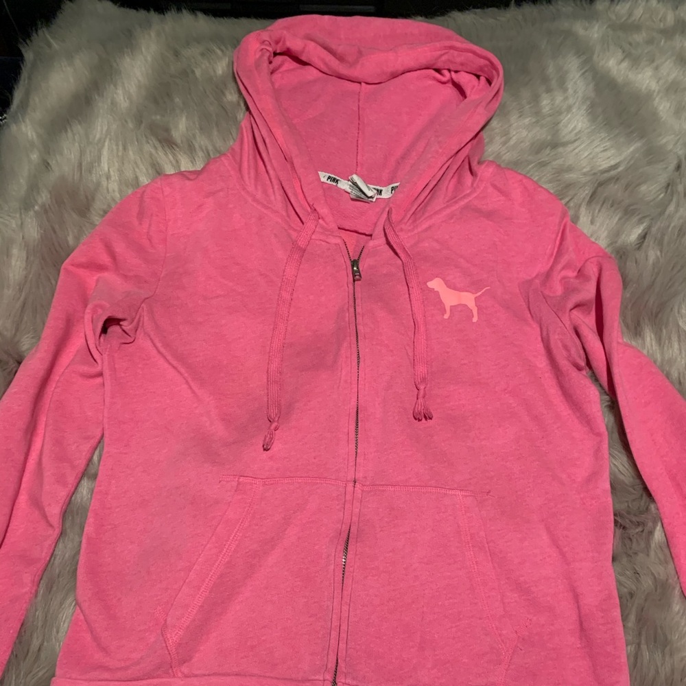 Pink Hoodie. Size Medium.